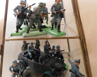 Vintage Britain German Soldiers and Vehicles