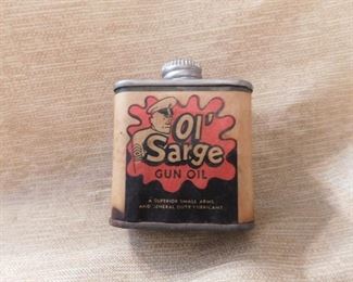 Ol' Sarge Gun Oil Can(Neat Graphics)
