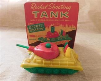Rocket Shooting Tank in Original Box