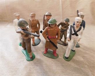 Assorted Barclay/Manoil Lead Soldiers