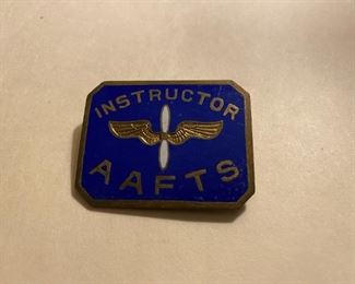 WW2 AAFTS Instructor Badge