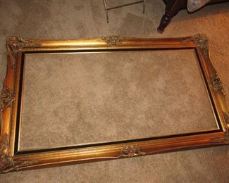 Large 4' x 2' gilded frame