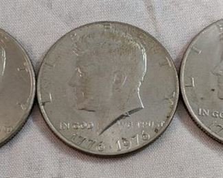 Bicentennial Kennedy Half Dollars