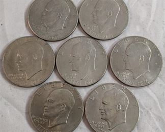 Bicentennial Eisenhower Dollars
