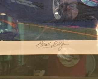 Carroll Shelby Signed Framed Print #55/1000