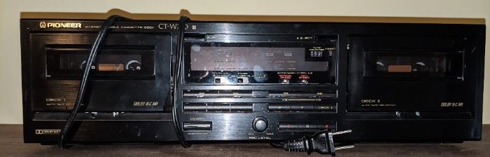 Pioneer Dual Cassette