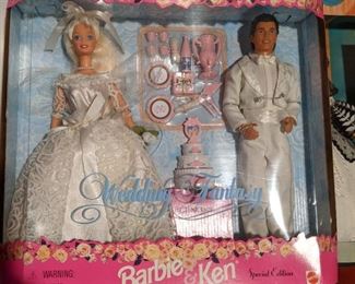 Wedding Barbie and Ken
