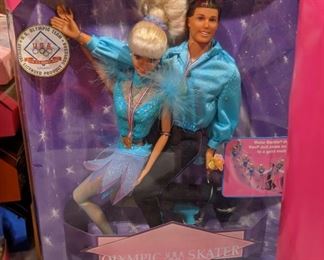 Olympic Ice Skater Barbie & Ken