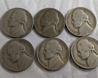 Silver Jefferson Nickels