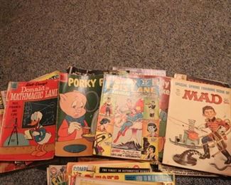 Vintage Comics and magazines