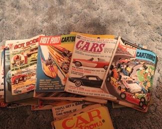 Vintage comics and magazines 