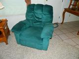 Teal Green Lazy Boy Recliner