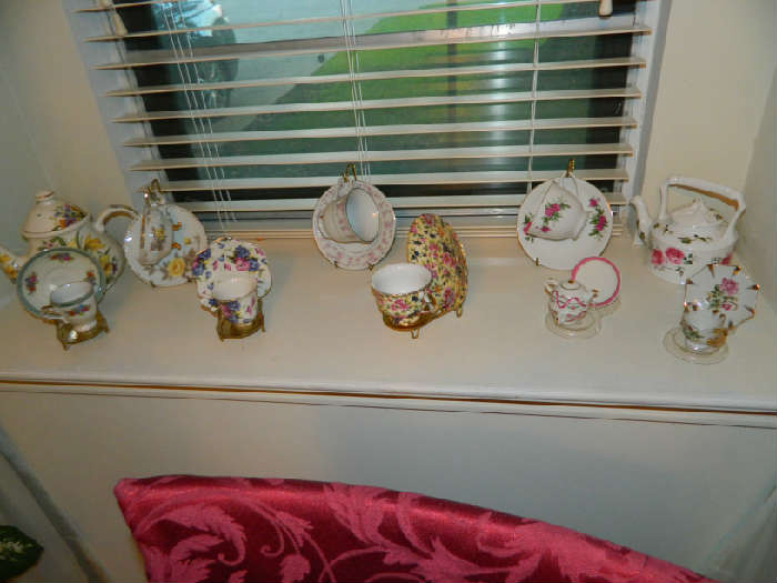 Porcelain, China, English Tea Cups