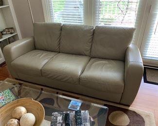 Comfortable neutral sofa