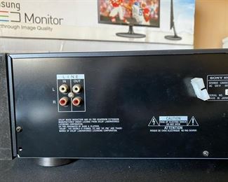 Sony TC-WR99ES High End Dual Cassette Deck parts repair 18x13x4.5 HxWxD D955