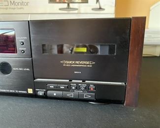 Sony TC-WR99ES High End Dual Cassette Deck parts repair 18x13x4.5 HxWxD D955