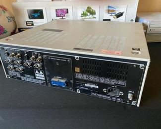 Panasonic AG-7350-P SVHS Professional Video Cassette Recorder 19x17x5 HxWxD D951