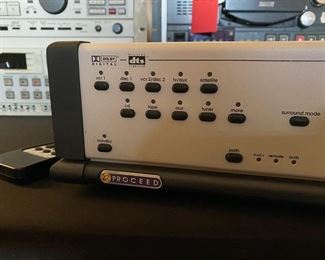 Proceed AVP Audio/Video Preamplifier Powers 17.5x15x4 HxWxD D948