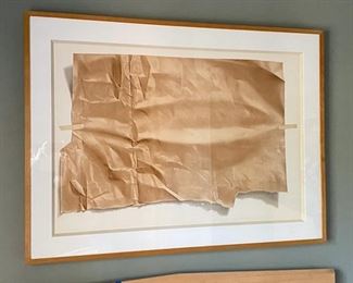 Large Signed and numbered print paper bag 32/150 41 x 56 D941