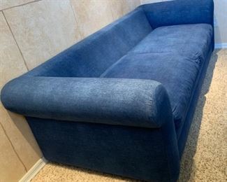 Denim Sleeper Sofa Queen 28x86x37in HxWxD 19660