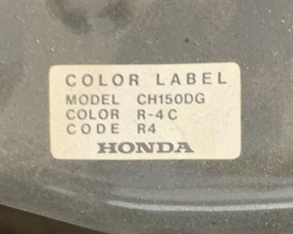 1986 Honda Elite 150 Deluxe Motor Scooter CH150DG Moped 19658