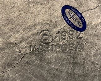 Mariposa Apricot Platter 19654