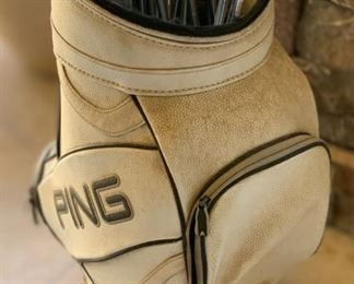 Ping Golf Bag Range Bucket Den Caddy 22x10x16in HxWxD 19644