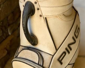 Ping Golf Bag Range Bucket Den Caddy 22x10x16in HxWxD 19644