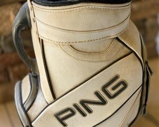Ping Golf Bag Range Bucket Den Caddy 22x10x16in HxWxD 19644