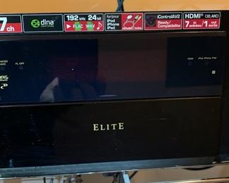 Pioneer Elite VSX-52 7.2 Channel Home Theater Receiver 7x17x17in HxWxD 19626