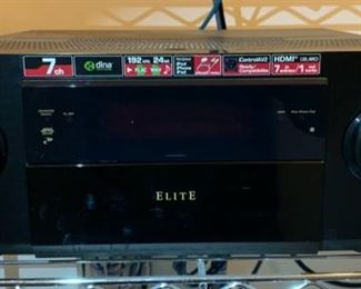 Pioneer Elite VSX-52 7.2 Channel Home Theater Receiver 7x17x17in HxWxD 19626