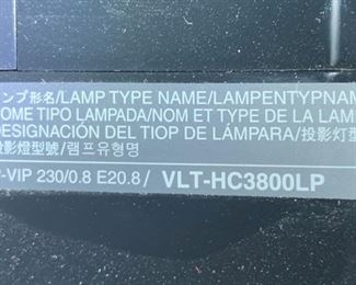 Mitsubishi HC4000 DLP 1080p HD Projector 19625