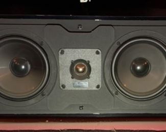 1pc Mirage MC-2 Center Channel Speaker 8.75in H x 24in W x 10.75in D HxWxD 19620
