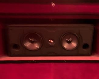 1pc Mirage MC-2 Center Channel Speaker 8.75in H x 24in W x 10.75in D HxWxD 19620