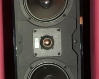 2pc Mirage MC-2 Speakers PAIR 8.75in H x 24in W x 10.75in D HxWxD 19619