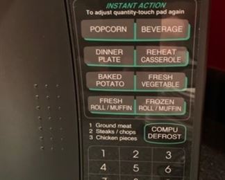 Sharp Microwave Oven R-410AK 12x22x16in HxWxD 19615