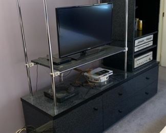 Contemporary AV Cabinet 64x73x21in HxWxD 19604