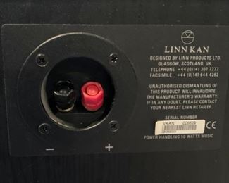 LINN KAN Bookshelf Speakers HI-Fi 12x7.5x7.5in HxWxD 19594