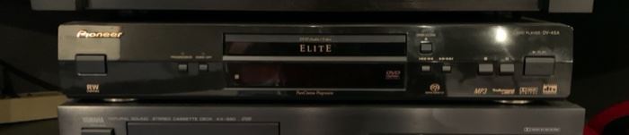 Pioneer Elite DV-45A DVD/CD Super Audio Player 3x16.5x10.5in HxWxD 19598