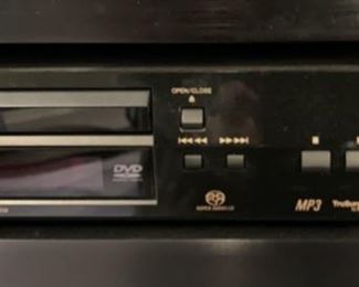 Pioneer Elite DV-45A DVD/CD Super Audio Player 3x16.5x10.5in HxWxD 19598