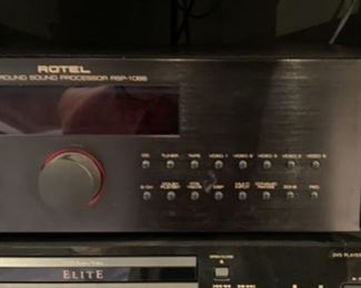 Rotel RSP-1068 Surround Sound Processor Preamp 4.5x17.13in HxWxD 19597
