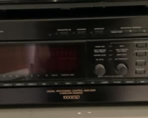 Sony ES Preamp 1000ESD TA-E1000ESD Processor 6x18.5x13in HxWxD 19596