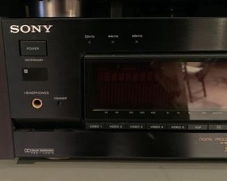 Sony ES Preamp 1000ESD TA-E1000ESD Processor 6x18.5x13in HxWxD 19596