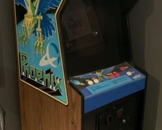 1980 Centuri Phoenix Video Arcade Game Coin-Op 70x25.5x30.5in HxWxD 19592