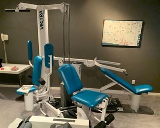 Vectra On-Line 1500 Workout Station Home Gym 83x116x60in HxWxD 19583