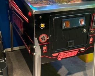 1992 Williams The Getaway High Speed II Pinball Machine Coin op 80x29x57in HxWxD 19574