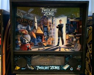 1993 Bally Twilight Zone Pinball Machine Coin op 74x29x57 HxWxD 19572
