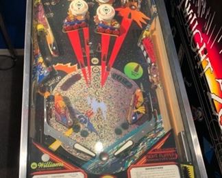 1980 Williams Multi-Ball Firepower Pinball Machine Coin op 71x30x54in HxWxD 19571