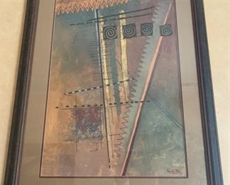Framed Art by Rond E Cloley 52x37x1.5 HxWxD GD120