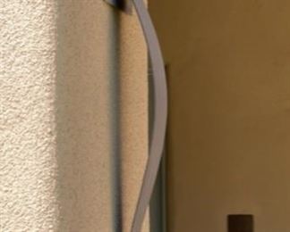 2pc Scroll Iron Decorative Corbels 36x8x8in HxWxD 19553